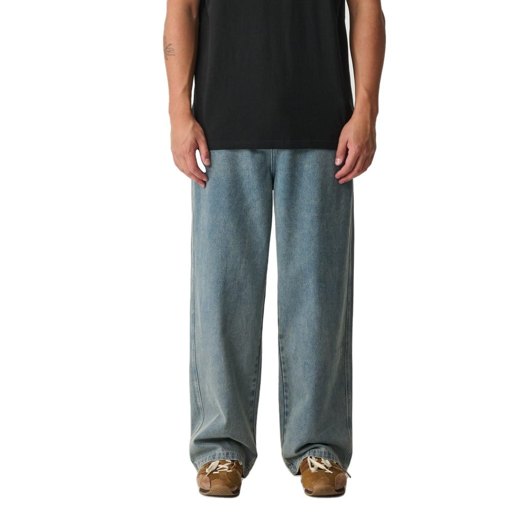 XLarge Baggy Bull Denim 91 Pant - Vintage Blue Pink