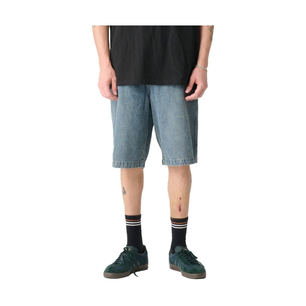 XLarge Baggy Bull Denim 91 Short - Stained Blue