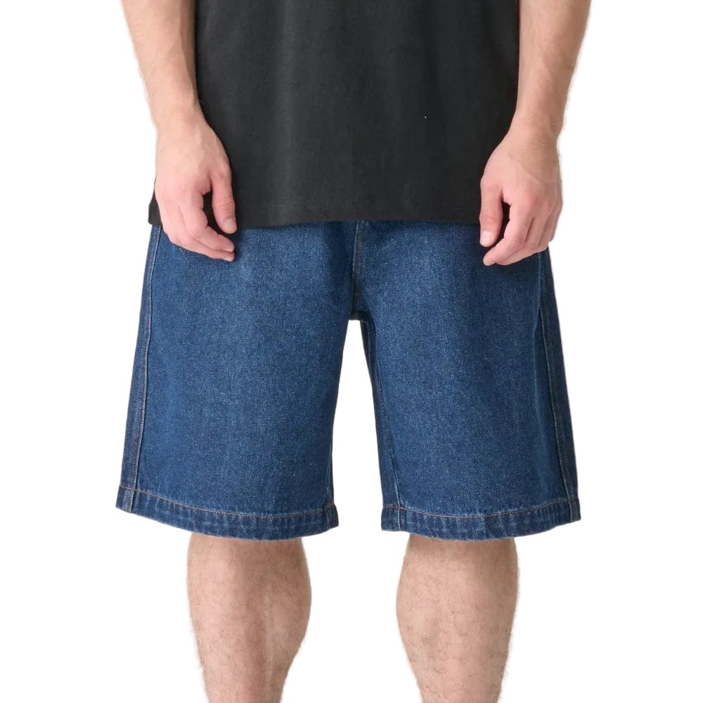 XLarge Burst Bull Denim 91 Short - Raw Indigo