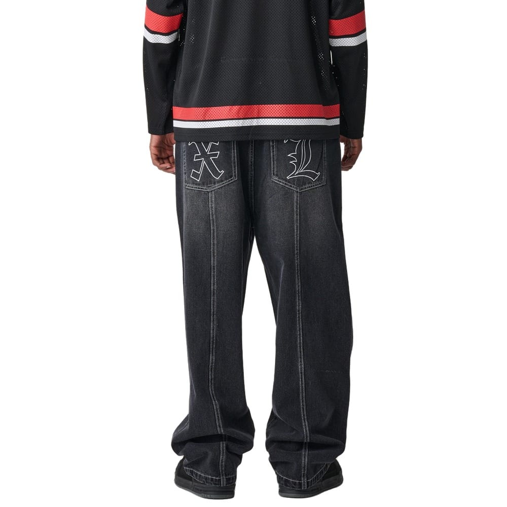 XLarge Old English Baggy Denm 91 Pant - Worn Black