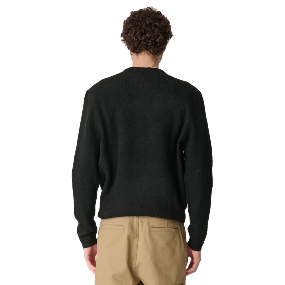 XLarge Cherry Knit Sweater - Black
