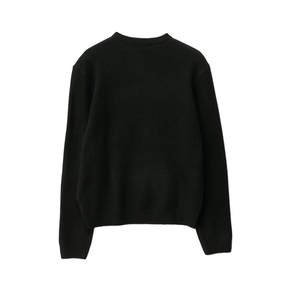 XLarge Cherry Knit Sweater - Black
