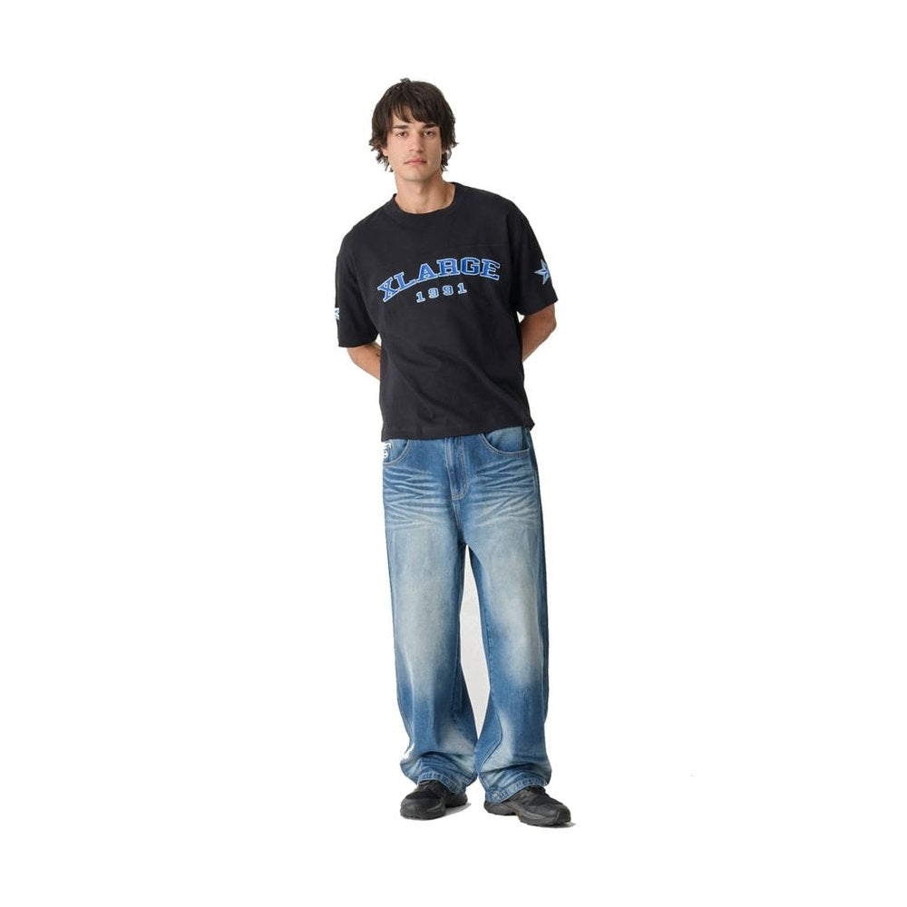 XLarge College Star Gorilla Fit Tee - Pigment Black