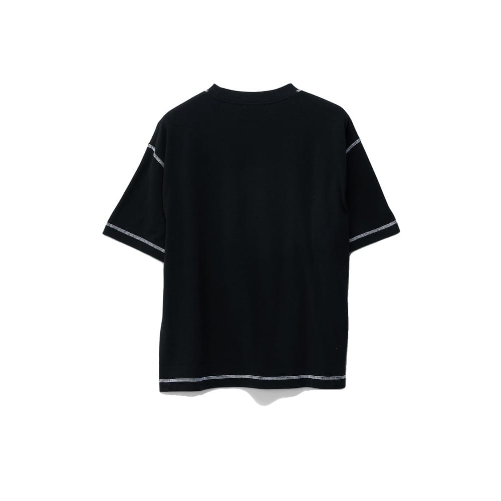 XLarge Flatlock Gorilla Fit Tee - Black