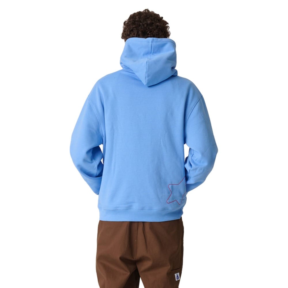 XLarge Italic Star Hoodie - Blue