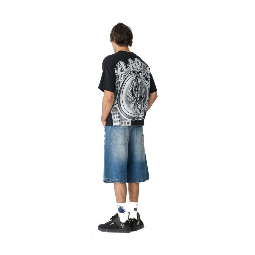 XLarge Peace City Gorilla Fit Tee - Black