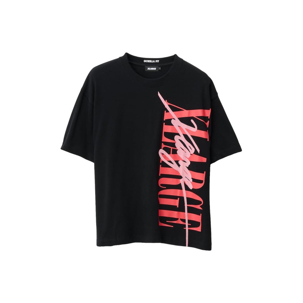 XLarge Vertical Gorilla Fit Tee - Black