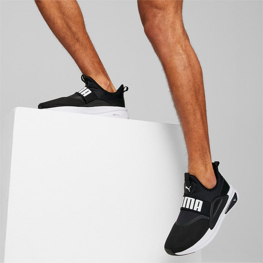 PUMA Softride Enzo Evo Slip-On - Black / White