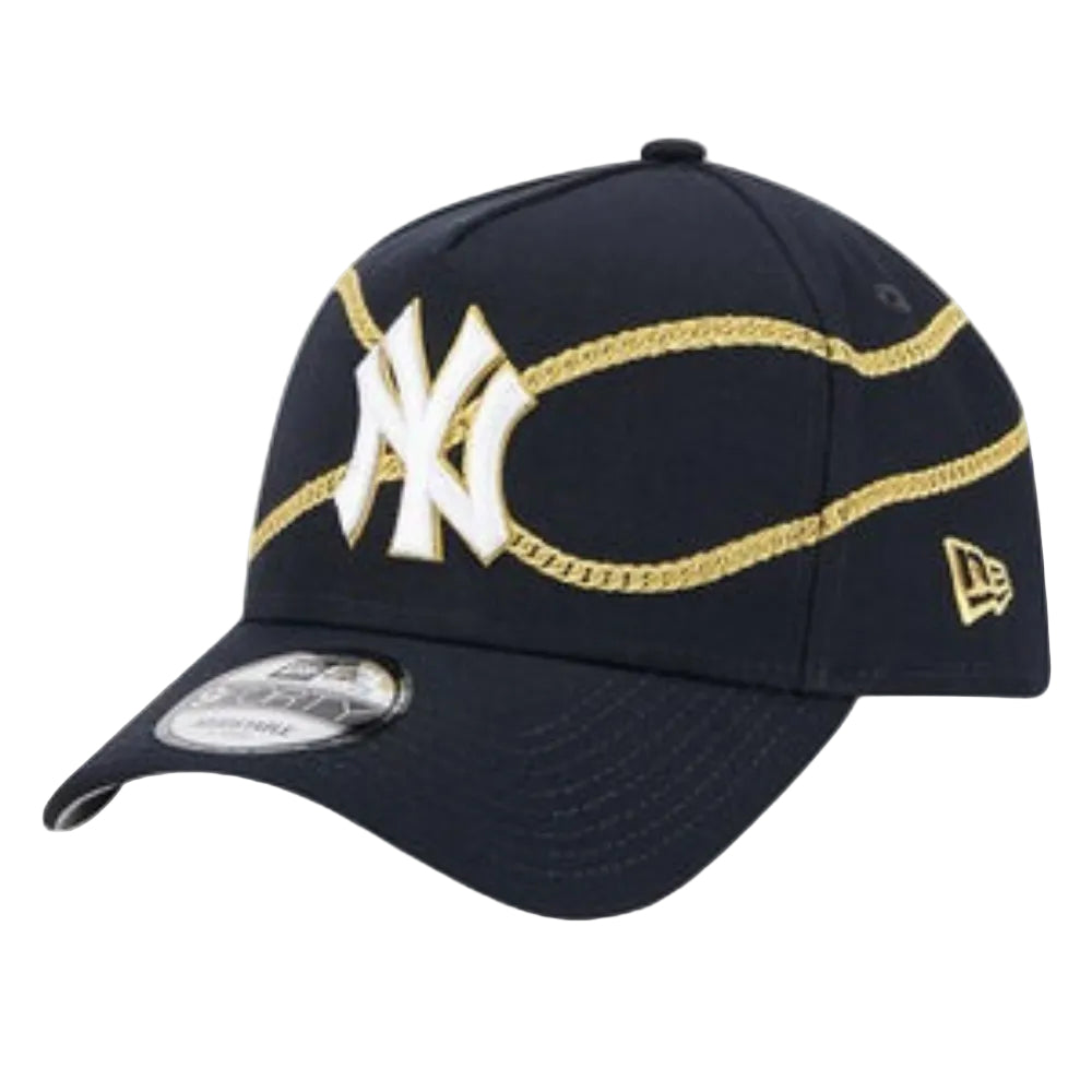 New Era 9Forty A-Frame Chain Wrap New York Yankees - Navy - Right View