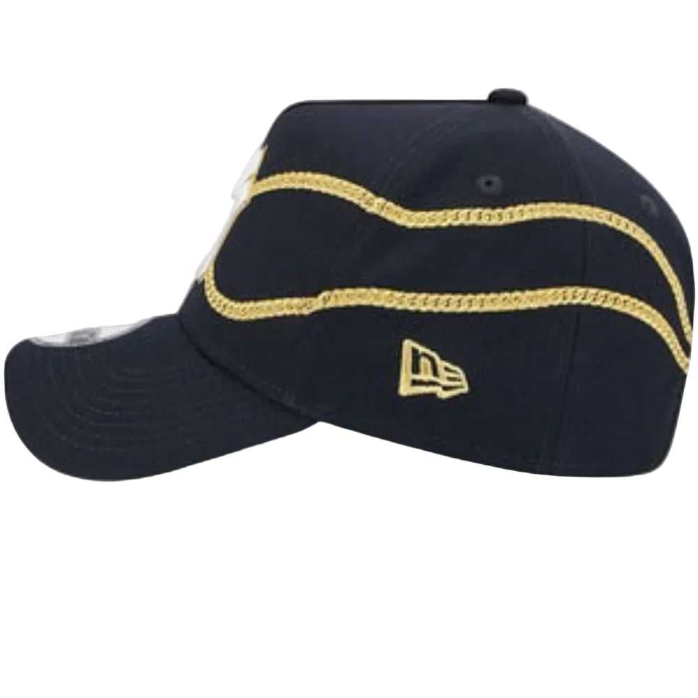New Era 9Forty A-Frame Chain Wrap New York Yankees - Navy - Left 