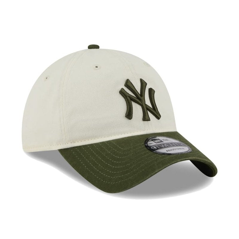 New Era 9TWENTY New York Yankees - Chrome Rifle Green