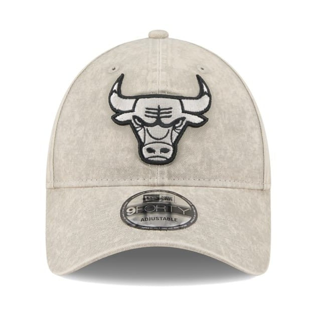 New Era 9FORTY Snapback Chicago Bulls - Pebble Black