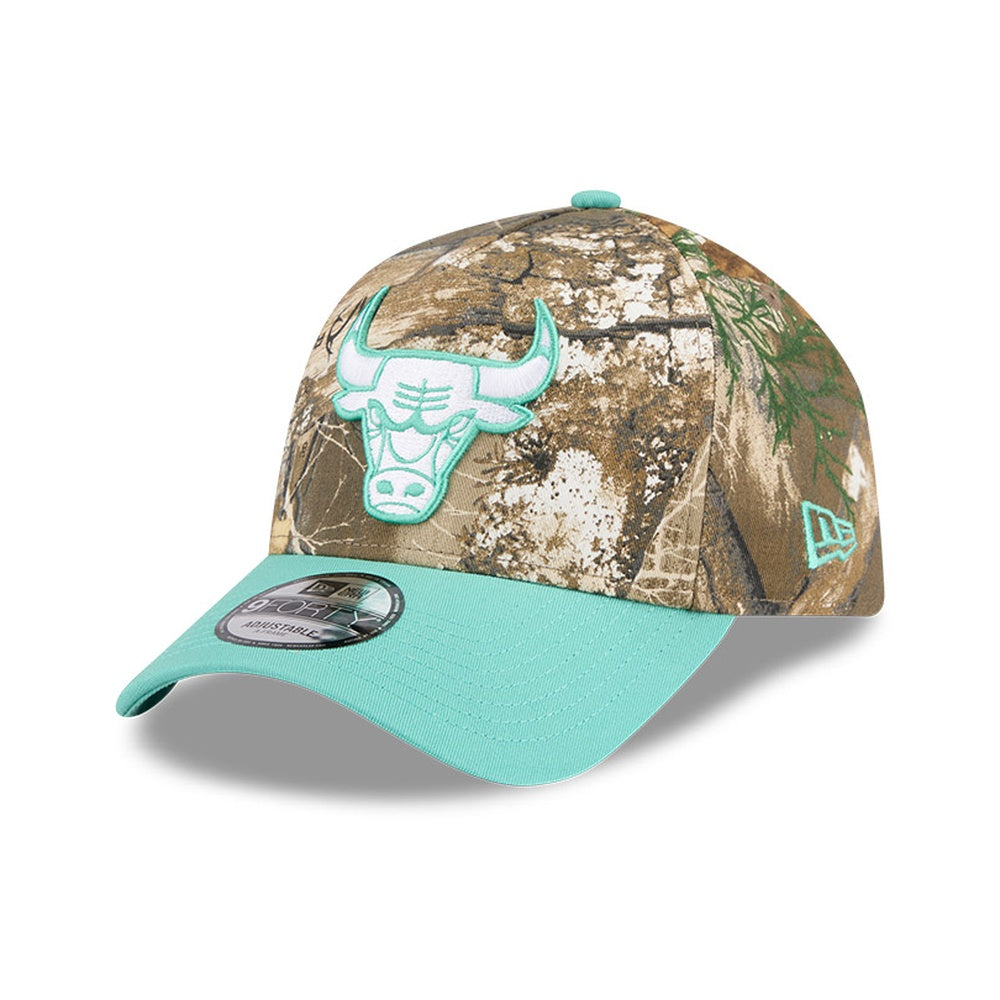 New Era 9FORTY A-Frame RealTree Chicago Bulls - Spring Pastel