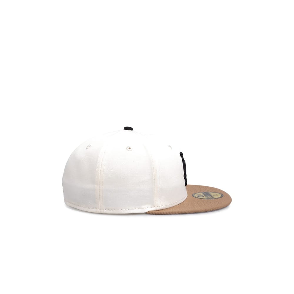 New Era 59FIFTY Chrome Fitted Cap Los Angeles Dodgers - Chrome White / Black