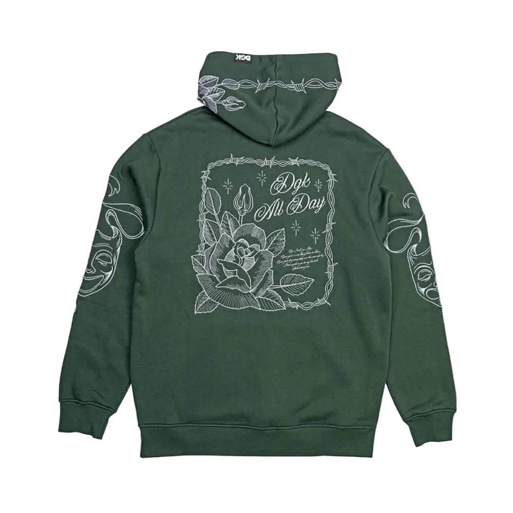 DGK Saints Hoodie - Forest Green