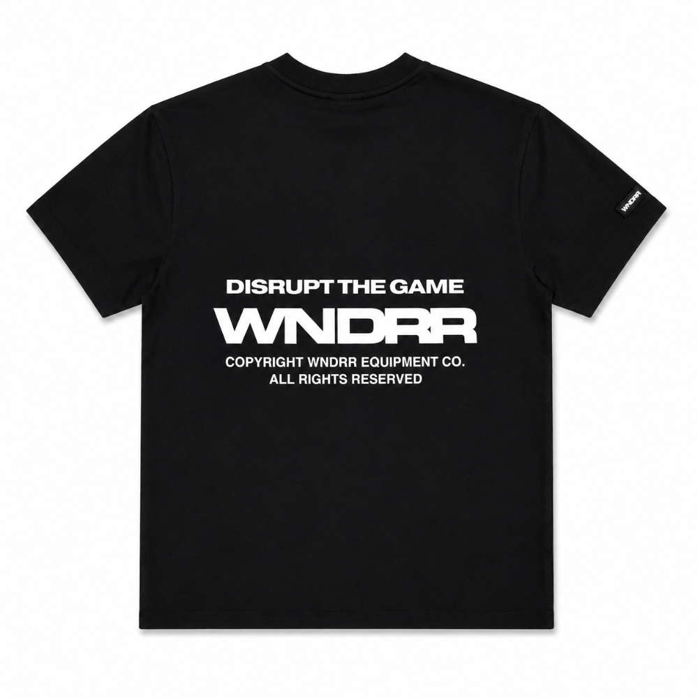 WNDRR Refrain Box Fit Tee - Black