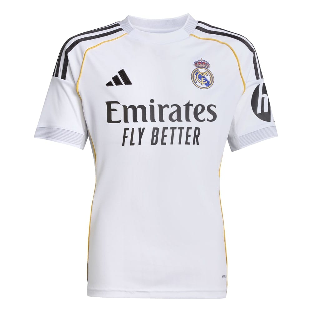 adidas Kids Real Madrid 25/26 Home Jersey