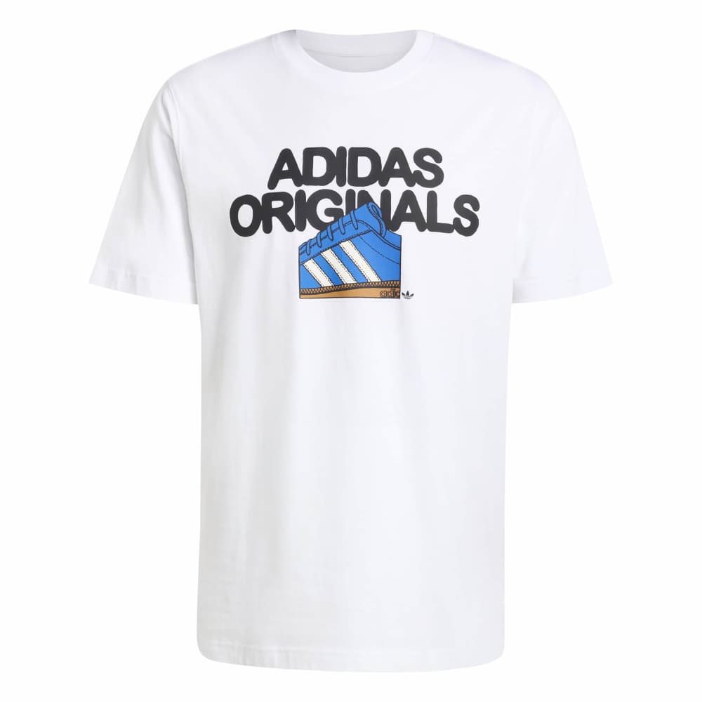 Adidas GFX Tee - White
