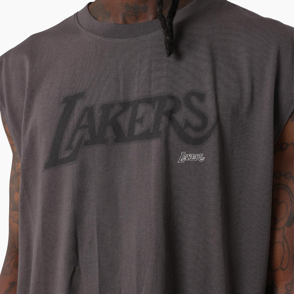 Mitchell & Ness Team IP Muscle Tee Los Angeles Lakers - Faded Slate