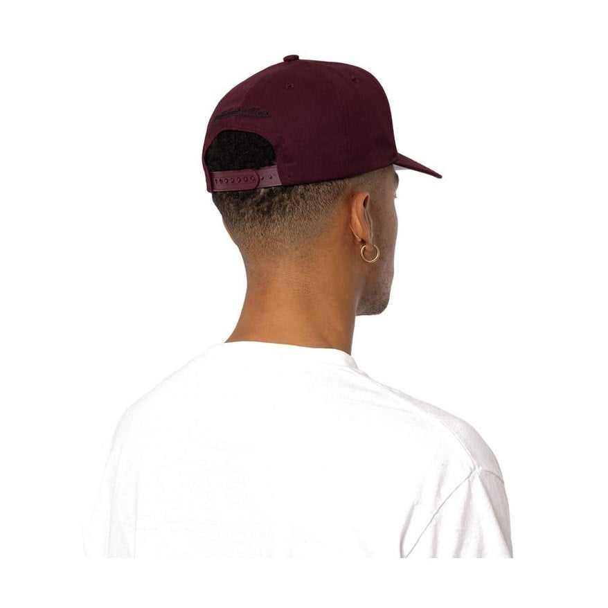 Mitchell & Ness Lacquer Pro Pinch Snapback  Oakland Raiders - Fig