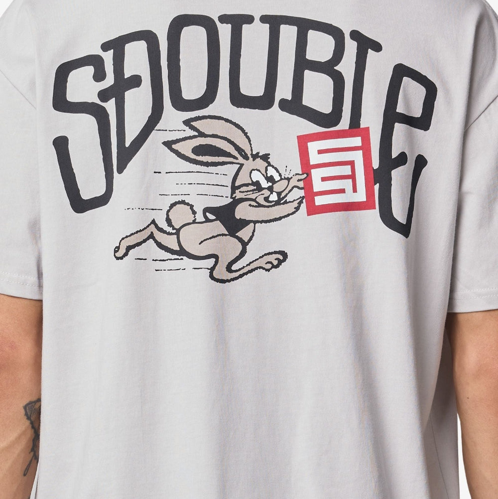 S / DOUBLE Rabbit SS Tee - Light Blue