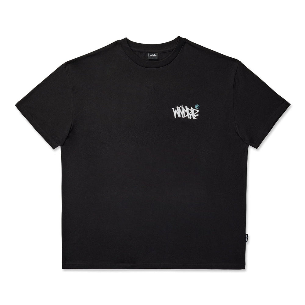 WNDRR Tagged Box Fit Tee - Black