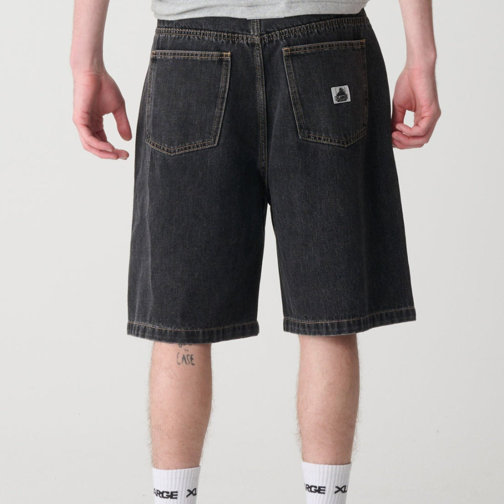 XLarge Baggy Bull Denim 91 Short - Washed Black