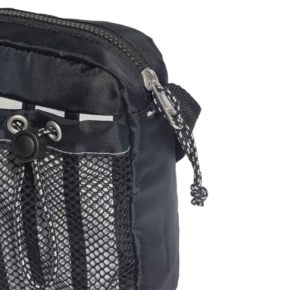 adidas Mesh 3-Stripes Small Item Bag - Black