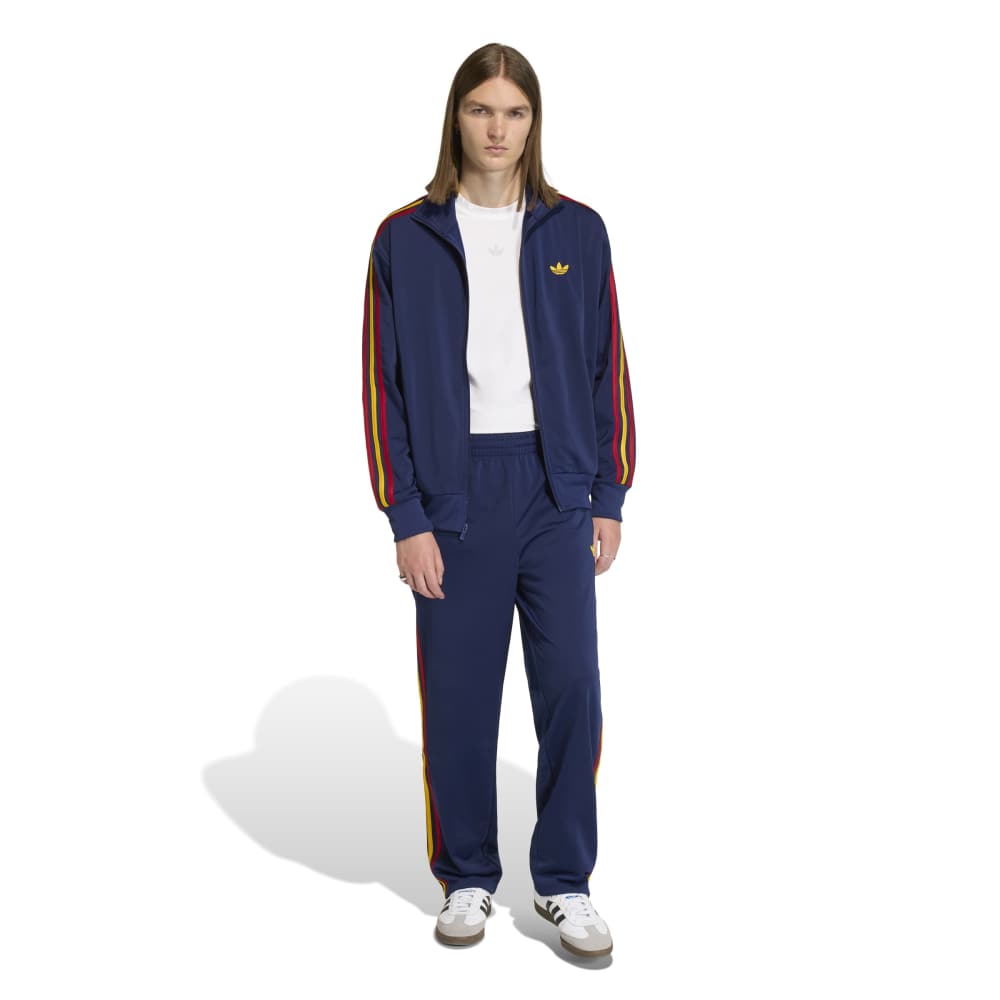 adidas Firebird Track Pant - Dark Blue / Crew Yellow / Team Power Red 2