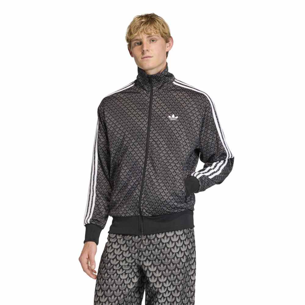 adidas Monogram Firebird Track Top - Black