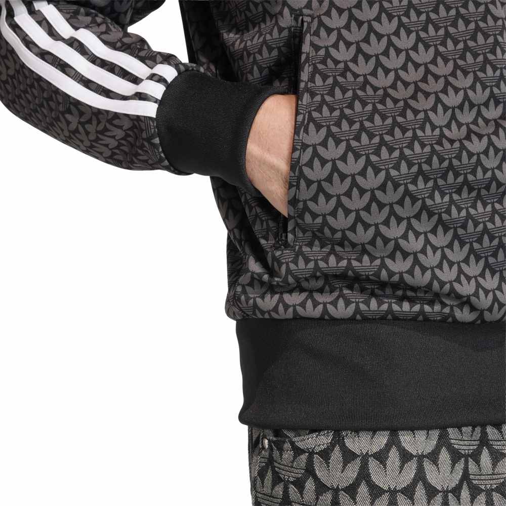 adidas Monogram Firebird Track Top - Black
