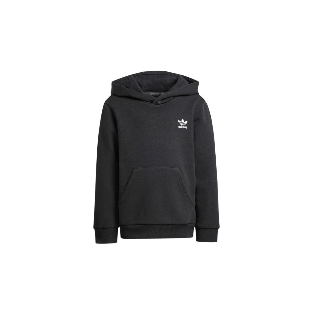 adidas Childrens Hoodie FZ Cargo Tracksuit - Black