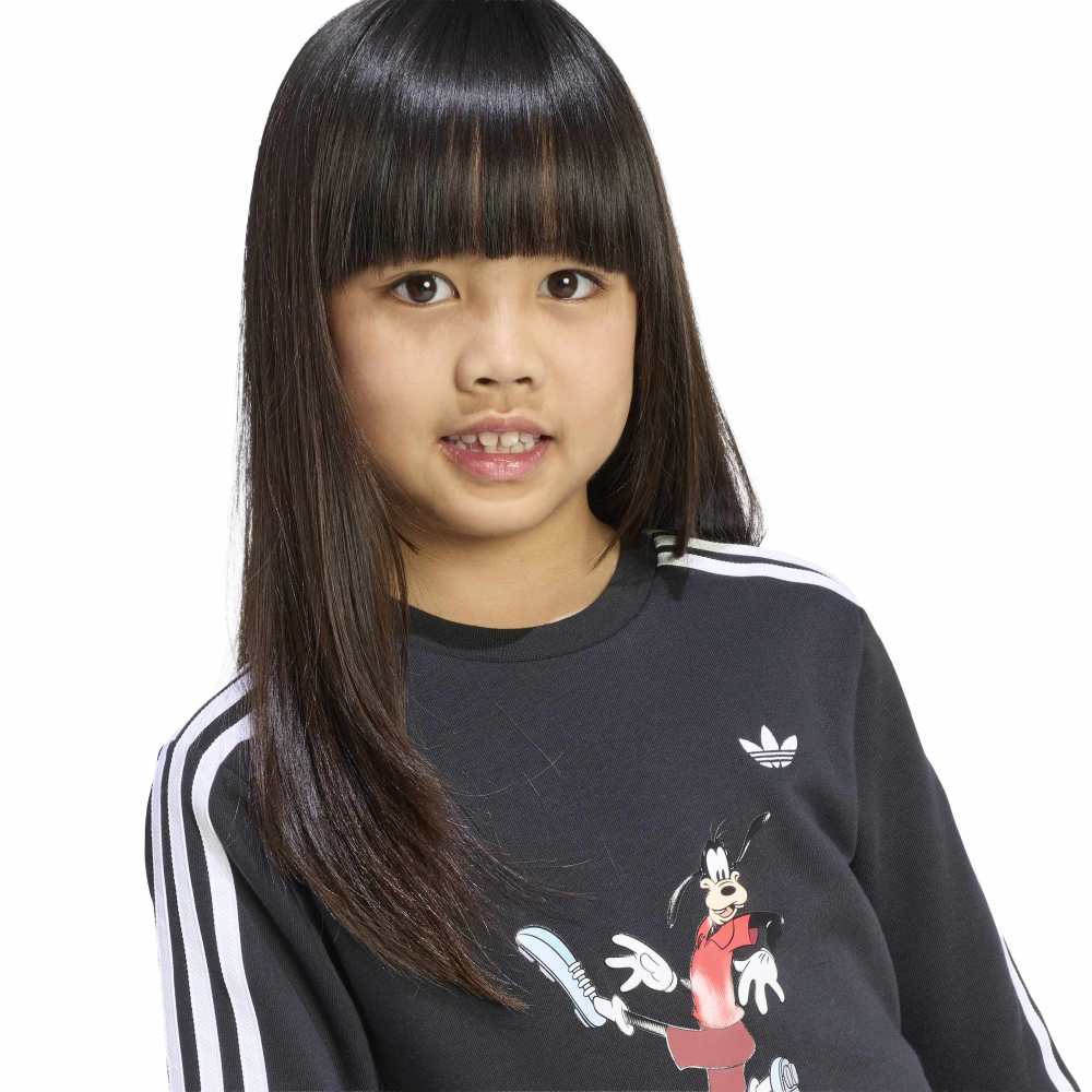 adidas Disney Crew Set - Black / White