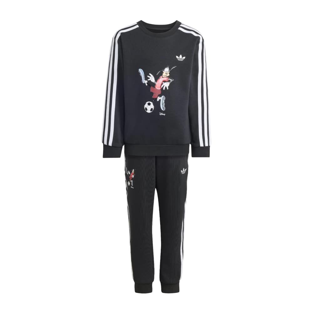 adidas Disney Crew Set - Black / White