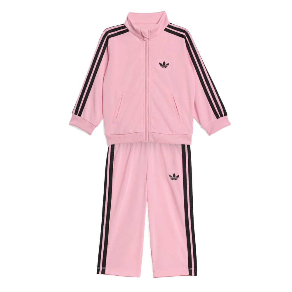 adidas Infants Firebird Tracksuit - Light Pink / Black