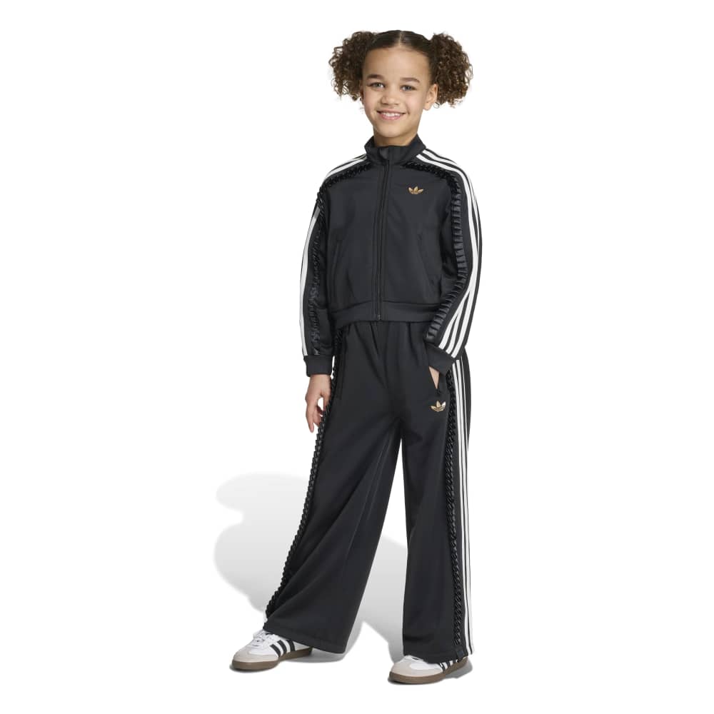 Adidas Kids Firebird Loose Tracksuit - Black