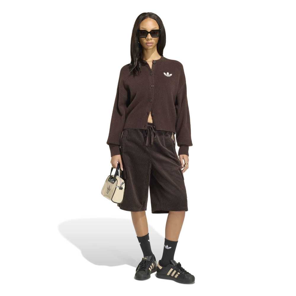 Adidas Womens Essentials Cardigan - Aurora Coffee