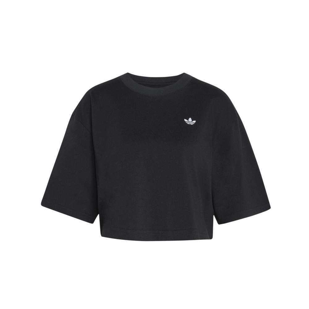 Adidas Womens Essentials Crop T-Shirt - Black