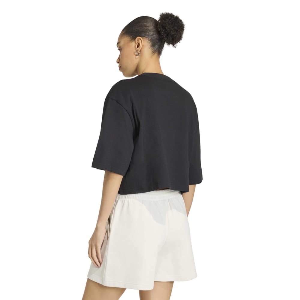 Adidas Womens Essentials Crop T-Shirt - Black