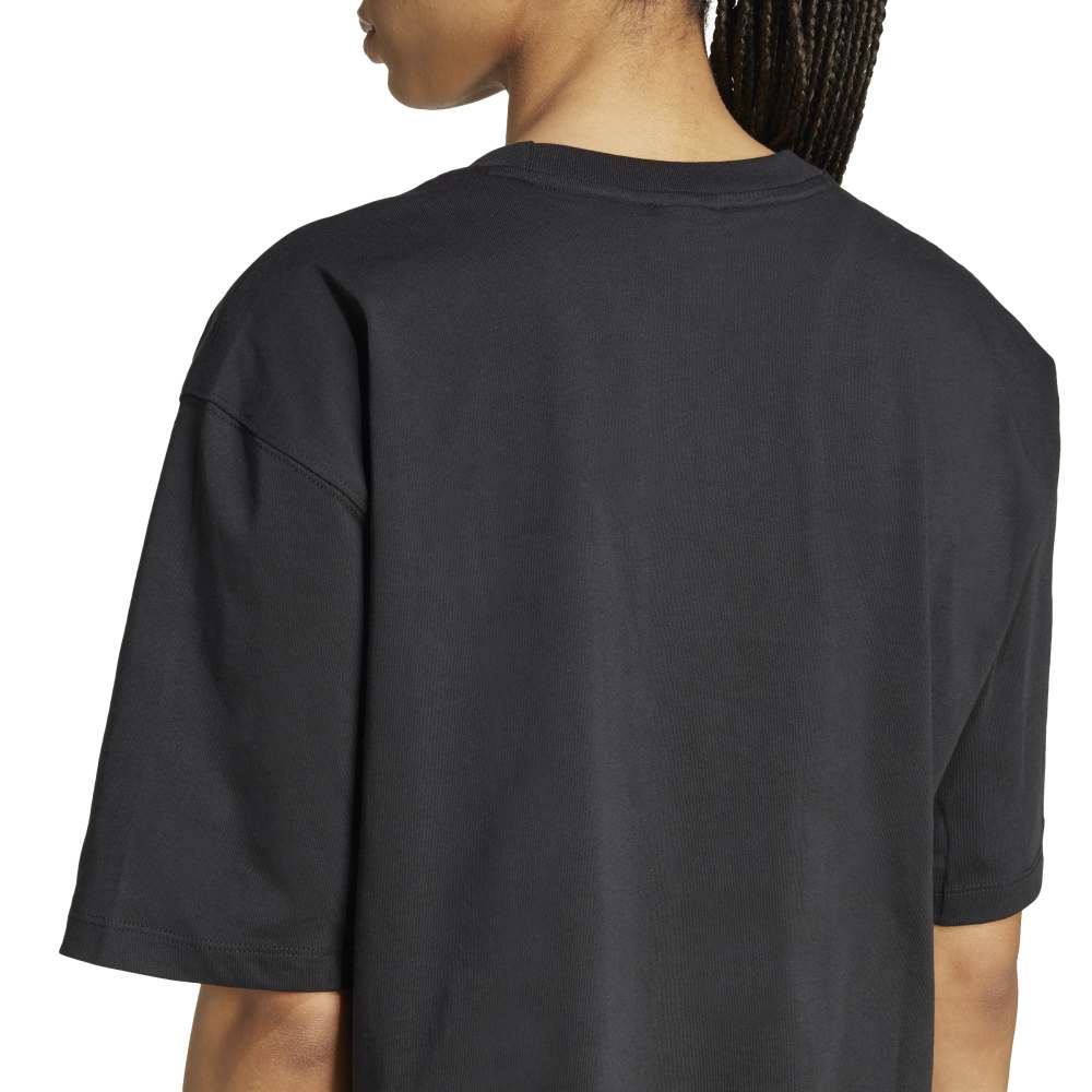 adidas Womens Essentials Crop Tee - Black