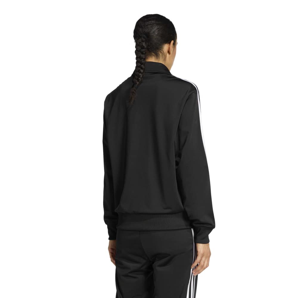 Adidas Womens Loose Firebird Track Top - Black / White