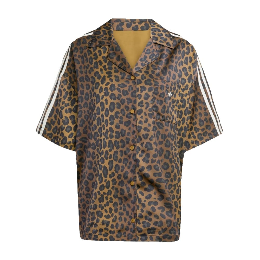 adidas Womens Satin Shirt - Multicolor / Bronze Strata