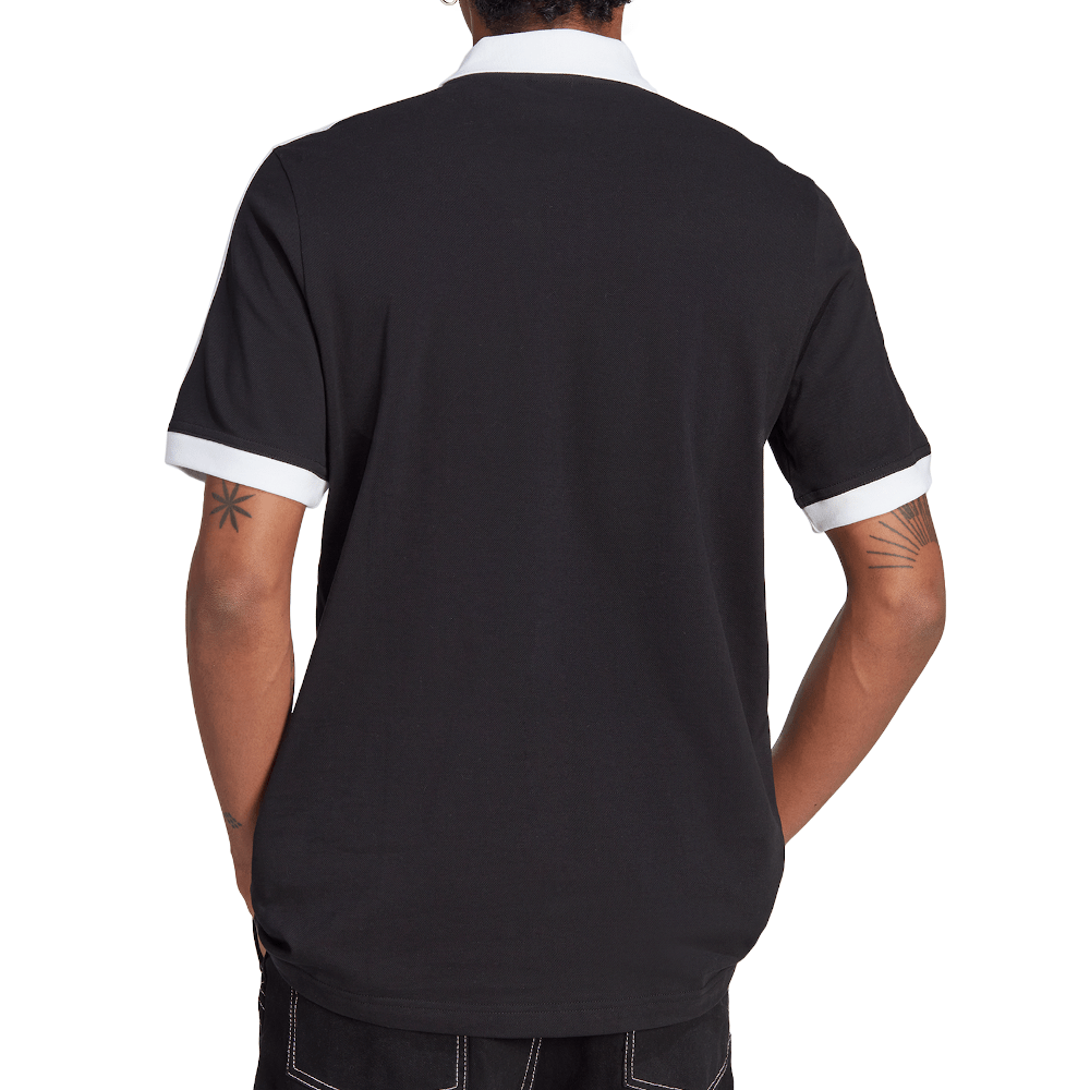 adidas 3-Stripe Polo - Black