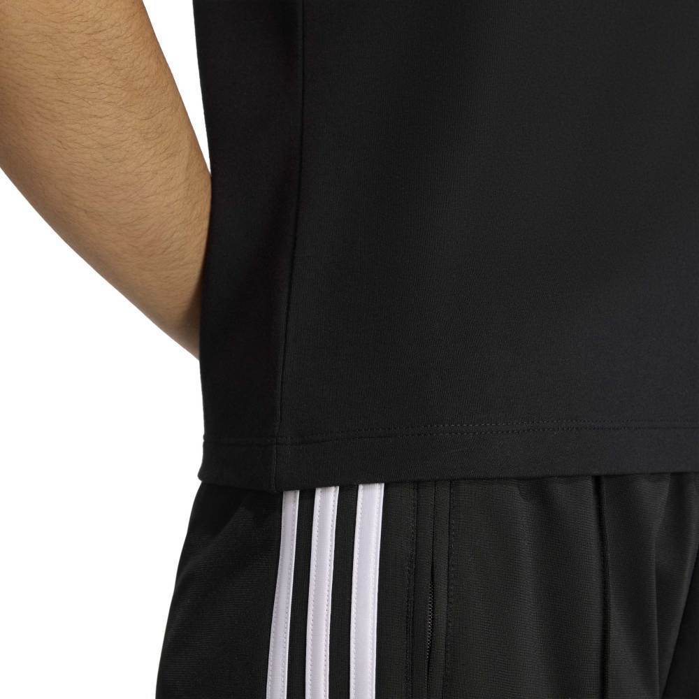 adidas 3-Stripes Slim Tee - Black