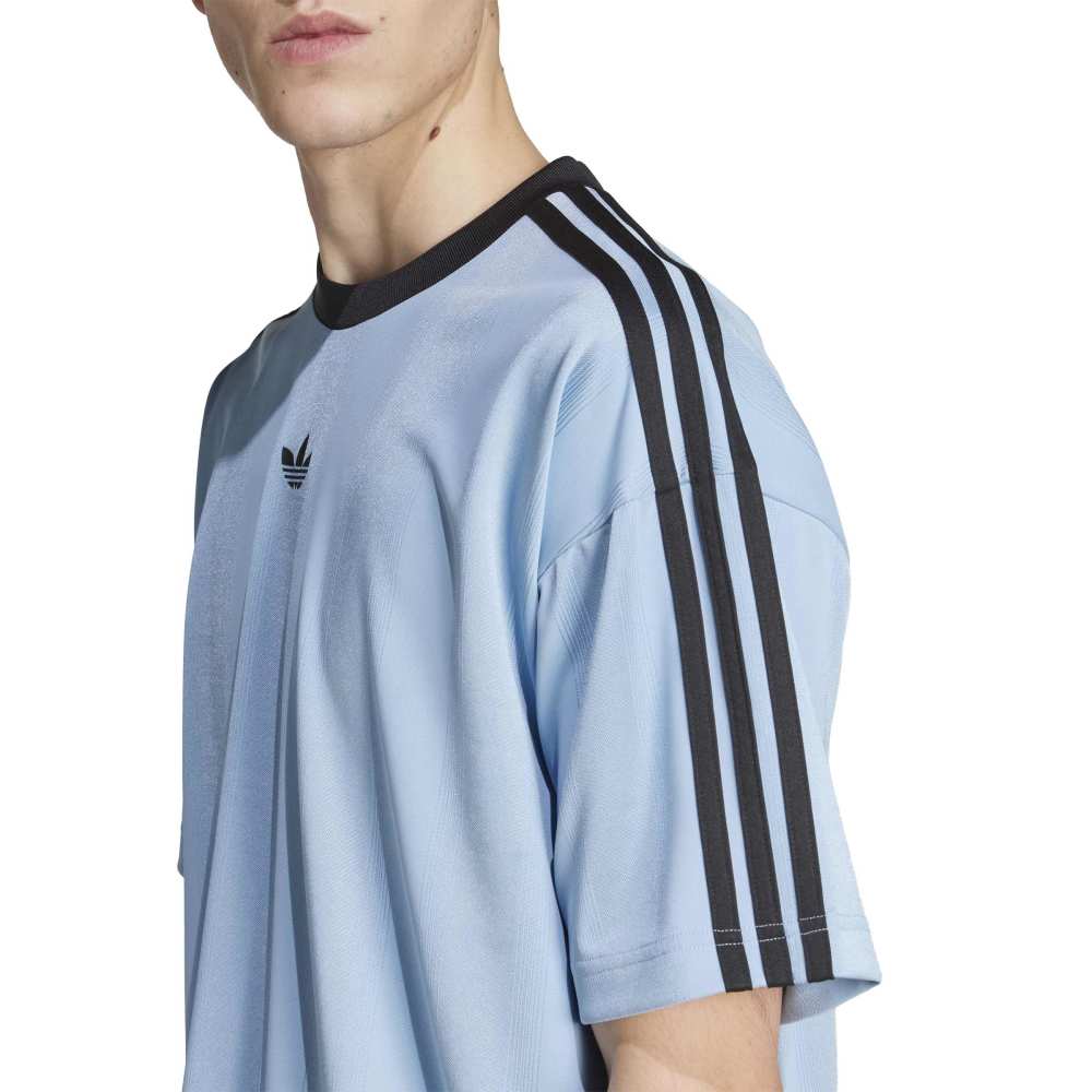 adidas Adicolor Jacquard Jersey - Ash Blue / Black