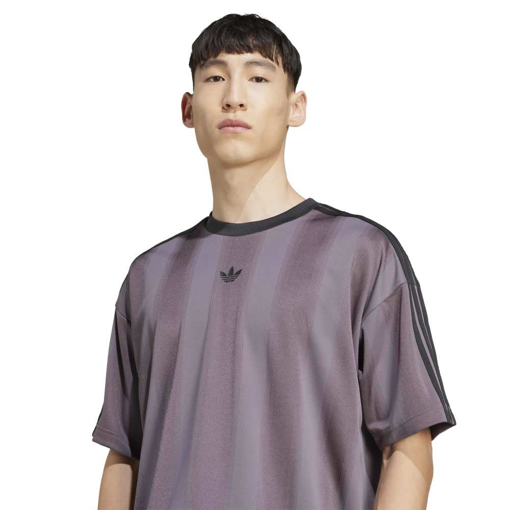 adidas Adicolor Jacquard Jersey - Grey Strata / Black