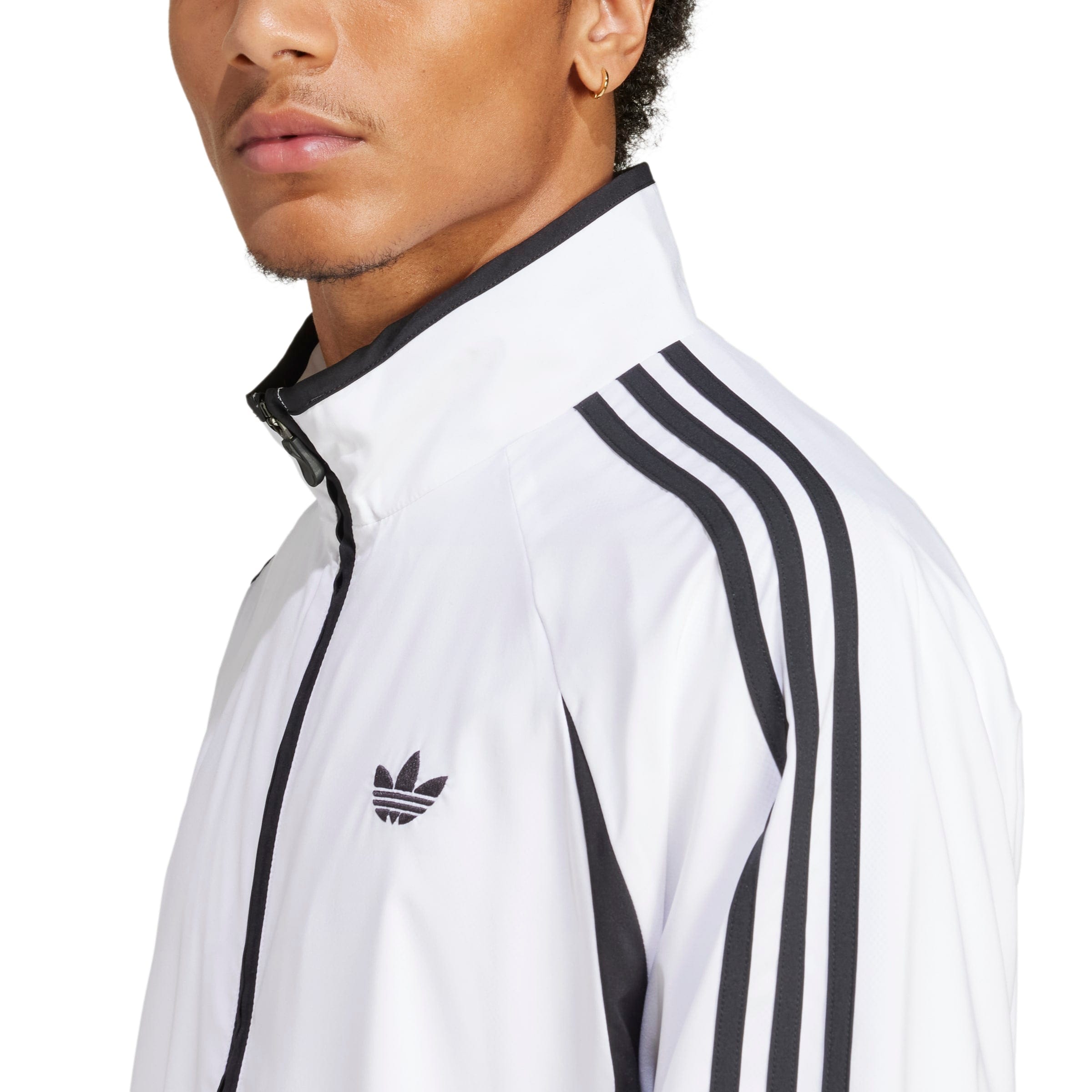 Adidas Adicolor Teamgeist Track Top -  White / Black