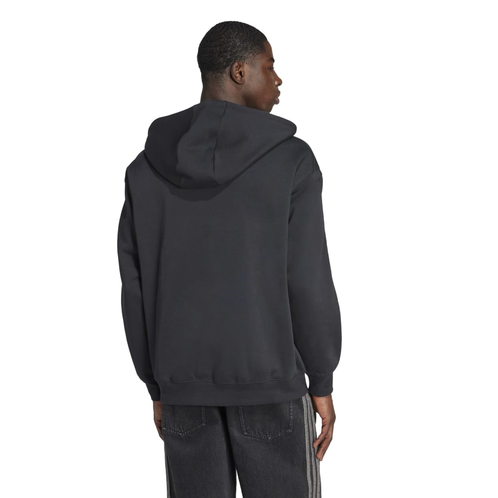 adidas Adicolour Oversized Full-Zip Hoodie - Black