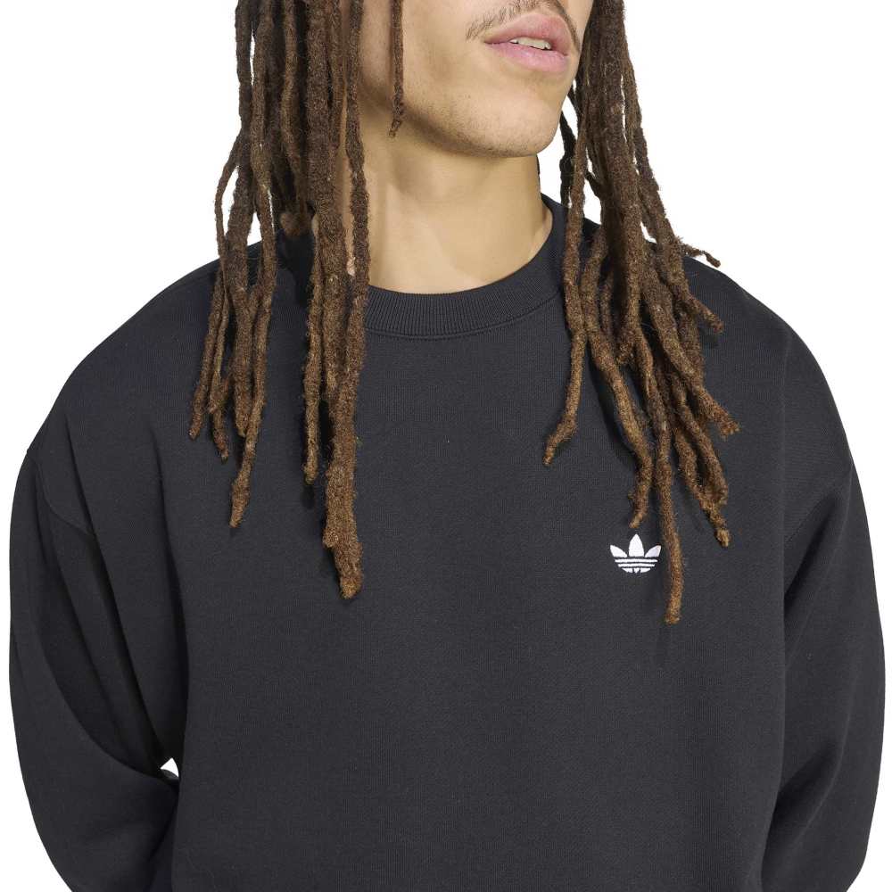 Adidas Essentials Loose Crew - Black