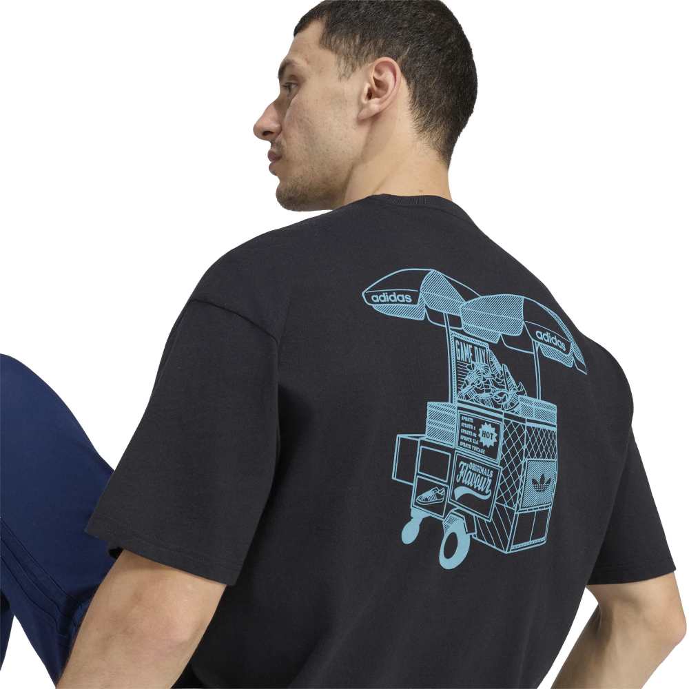 Adidas Food Cart Tee - Black
